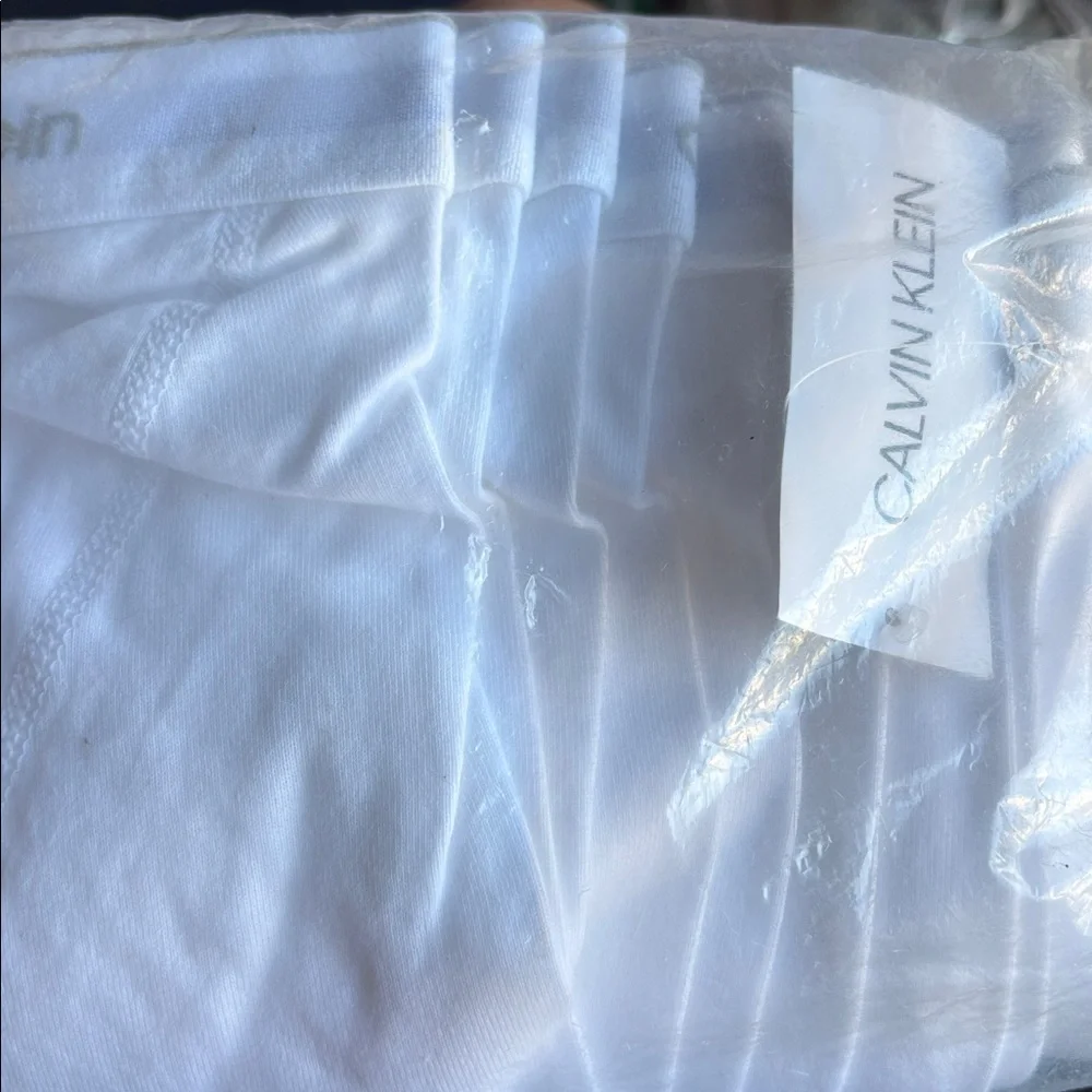 Calvin Klein Men's Cotton Classics 7-Pack Boxer Brief Large White